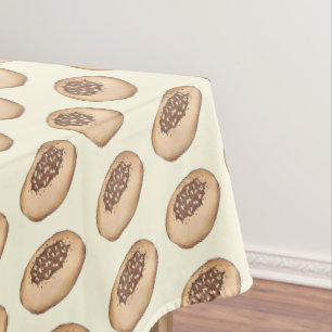 Mantel Bialy Breadmaking Jewish Bakery horneando comida