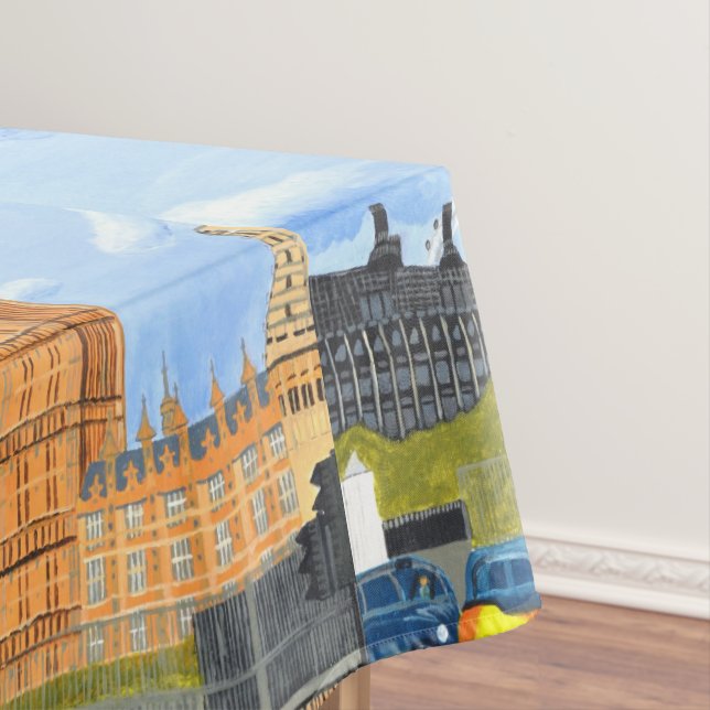 Mantel Big Ben London tablecloth  (In Situ)