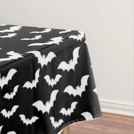 Mantel Big White Bats Halloween Tableclov