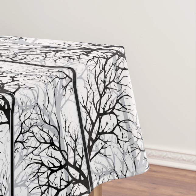 Mantel Black and white abstract (In Situ)