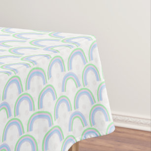 Mantel Blanco arcoiris