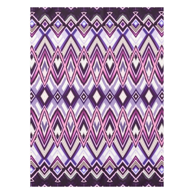 Mantel Blanco morado estilo suroeste (Anverso)