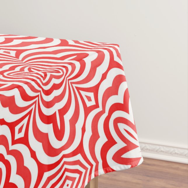 Mantel Blanco y rojo (In Situ)
