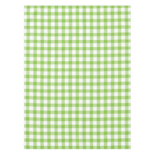 Mantel blanco y verde de la guinga del control