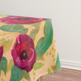 Mantel Bloom Rosa de Borgoña