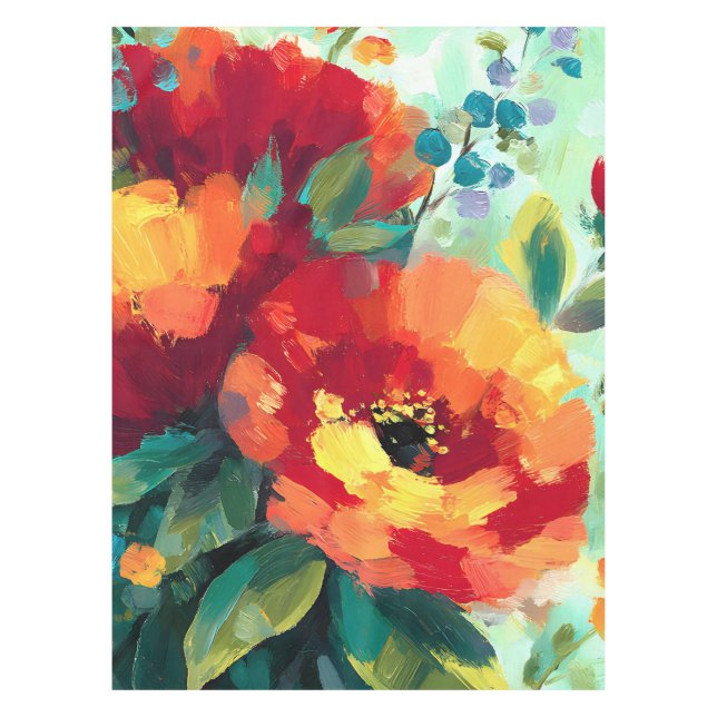 Mantel Bloom Vibrant Floral Garden (Anverso)
