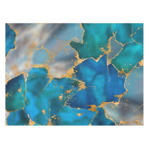 Mantel Blue and Gold de Océano de ensueño