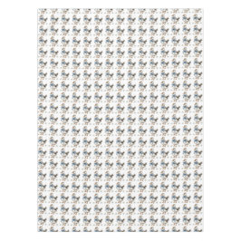 Mantel Blue Floral Easter Duck