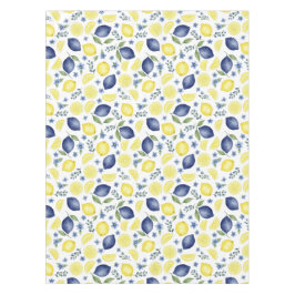 Mantel Blue French Country Lemon Pattern
