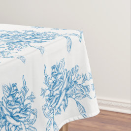 Mantel Blue French Toile Pattern