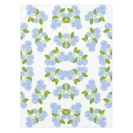 Mantel Blue Hydrangea Tablecloth