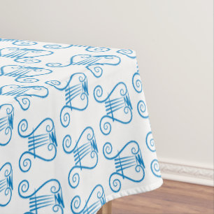 Mantel Blue Lyre