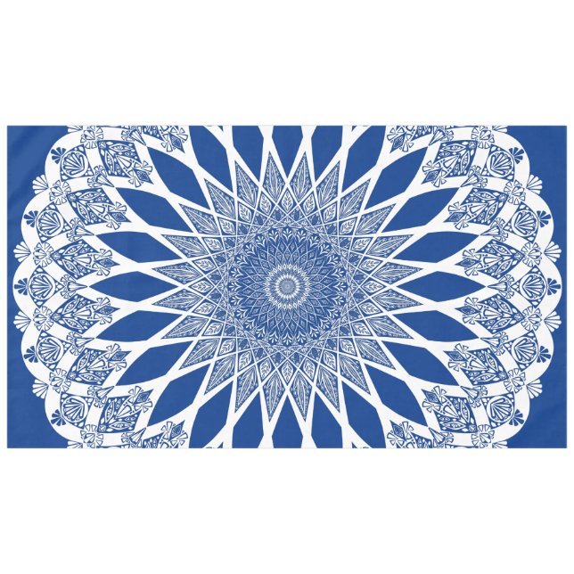 Mantel Blue Pacific Tristyns Mandala (Frente (Horizontal))