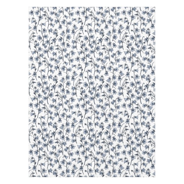 Mantel Bluebells, Harebells, Bellflowers (Anverso)