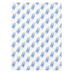 Mantel Bluebonnets de color agua
