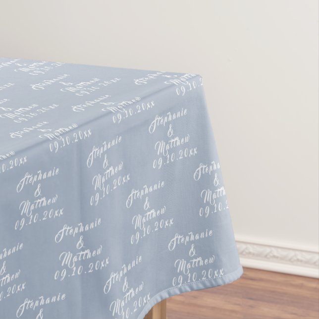 Mantel Boda de nombres de novias y novias simple y elegan (In Situ)