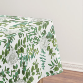 Mantel Boda floral Rosa White Peony