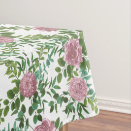 Mantel Boda floral Rosa y peonía rosa claro