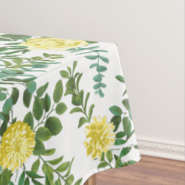 Mantel Boda Primavera de color rosa amarillo claro