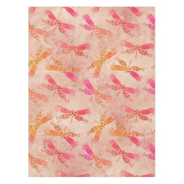 Mantel Boho Dragonflies en rosa