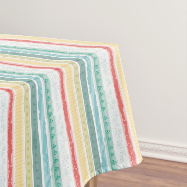 Mantel Boho Rainbow Birthday Party Kinder (In Situ)