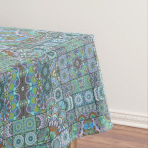 Mantel BoHo Tiled Tablecloth