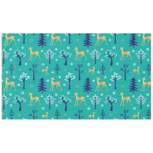 Mantel Boho Trees Gold Deers Modern