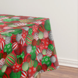 Mantel Bolas de Navidades 3D