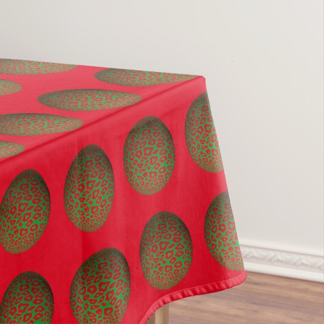 Mantel Bolas de Navidades Leopard (In Situ)