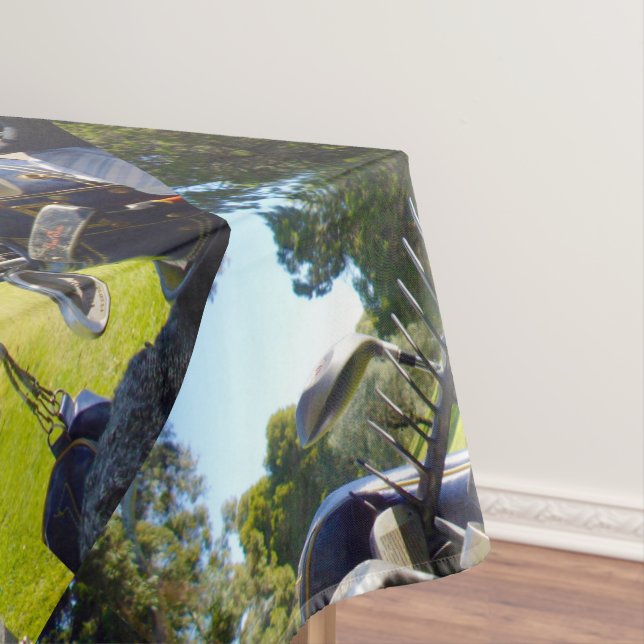 Mantel Bolsa Llena De Clubes De Golf, (In Situ)