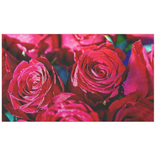 Mantel Bonito Bunch De Rosas Rojas