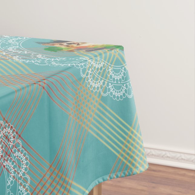 Mantel Bonito Corgi. (In Situ)