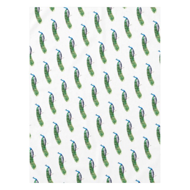 Mantel Bonito Peacock (Anverso)