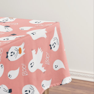 Mantel Boo Halloween Fantasmas Lindos