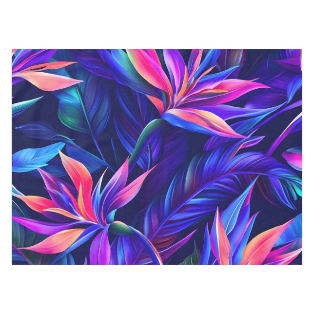 Mantel Bosque tropical nocturno (Frente (Horizontal))
