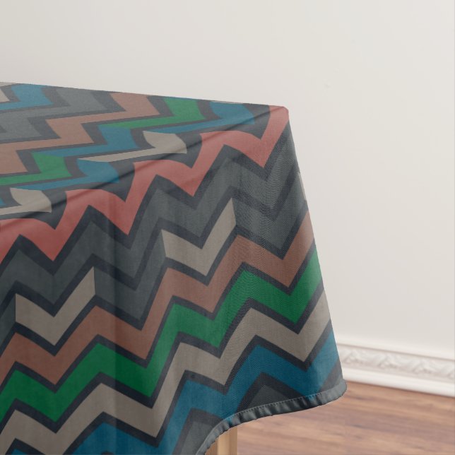Mantel Bosques en zigzag de tierra oscura (In Situ)