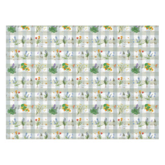 Mantel Botanical Herbal checkered