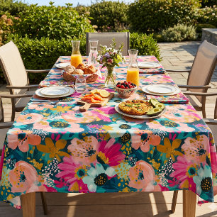 Mantel Botánico Floral 