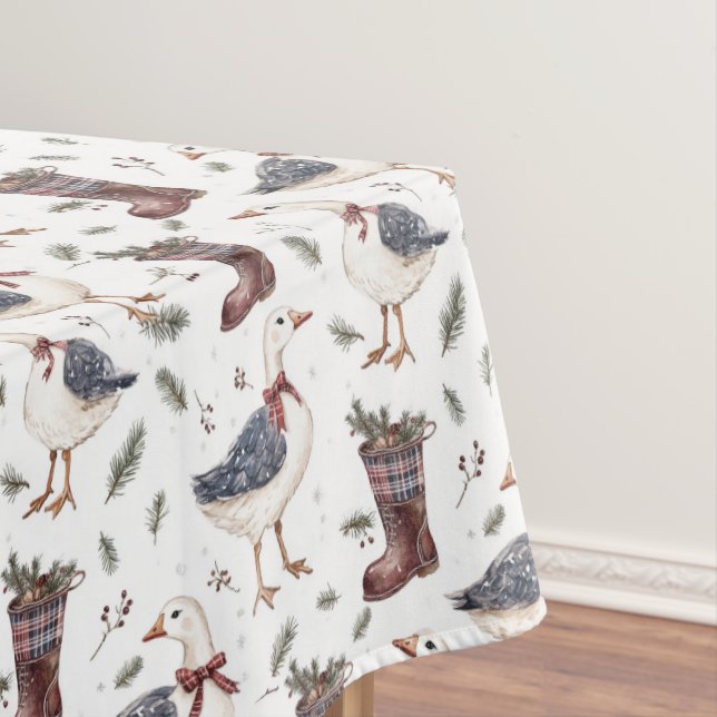 Mantel Botas de Navidad Country Goose (In Situ)