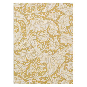 Mantel Botón de soltero floral dorado de William Morris