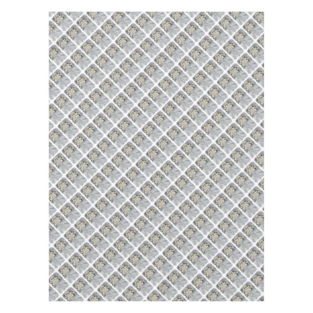 MANTEL BOUQUET DE BLANCOS (Anverso)