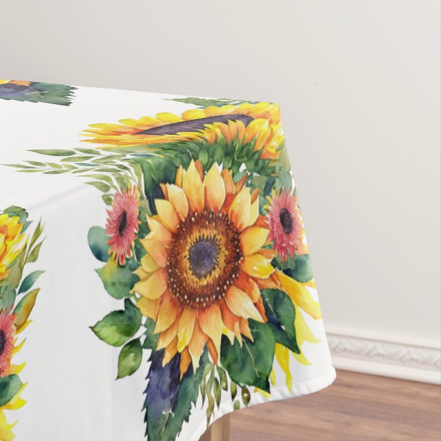 Mantel Bouquet de girasoles - Decoración casera francesa (In Situ)