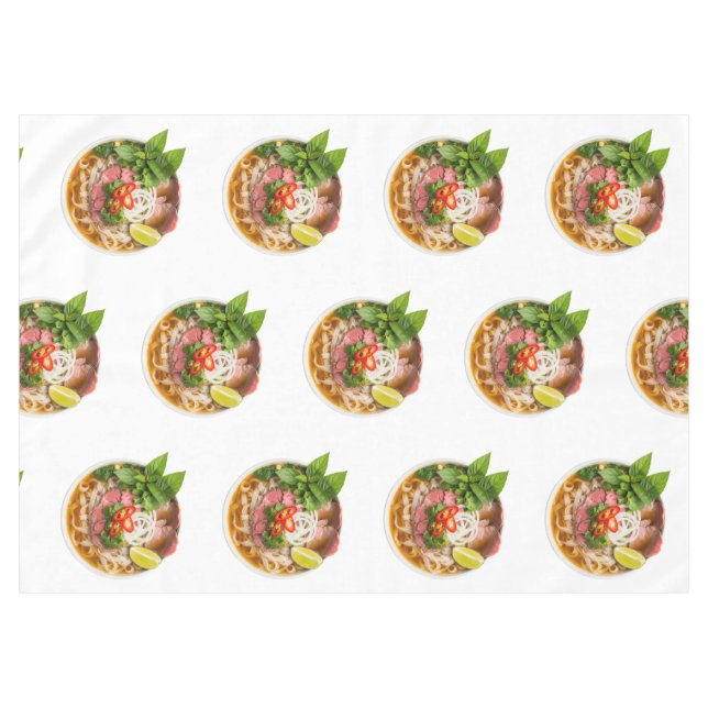 Mantel bowl of vietnamese PHO soup isolated on white (Frente (Horizontal))