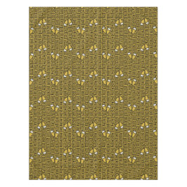 Mantel Brindis de Celebración de Llave Griega - Dorado y 