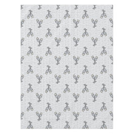 Mantel Brindis de Celebración de Llave Griega - Plata y B