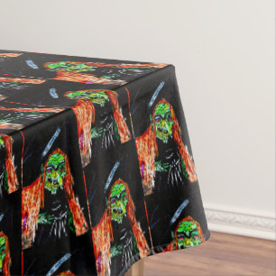 MANTEL BROOMHILDA HALLOWEEN TESTIGO
