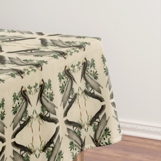 Mantel Brown Pelican de los pájaros de América de Audubon (In Situ)