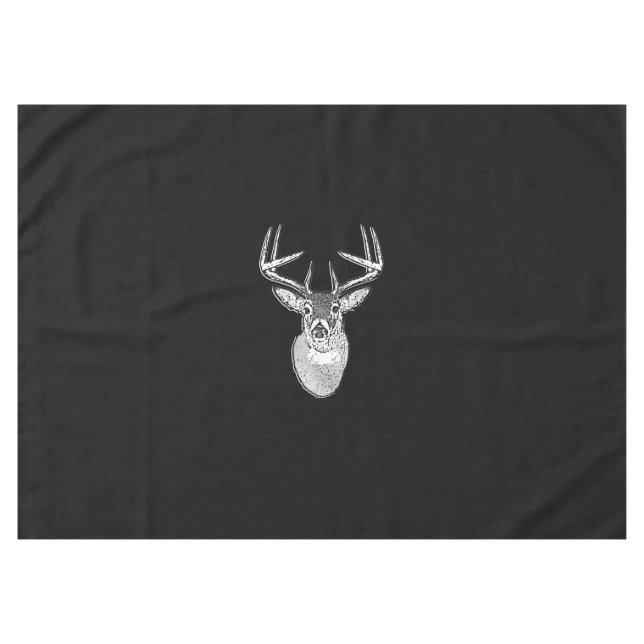 Mantel Buck on Black White Tail Deer (Frente (Horizontal))
