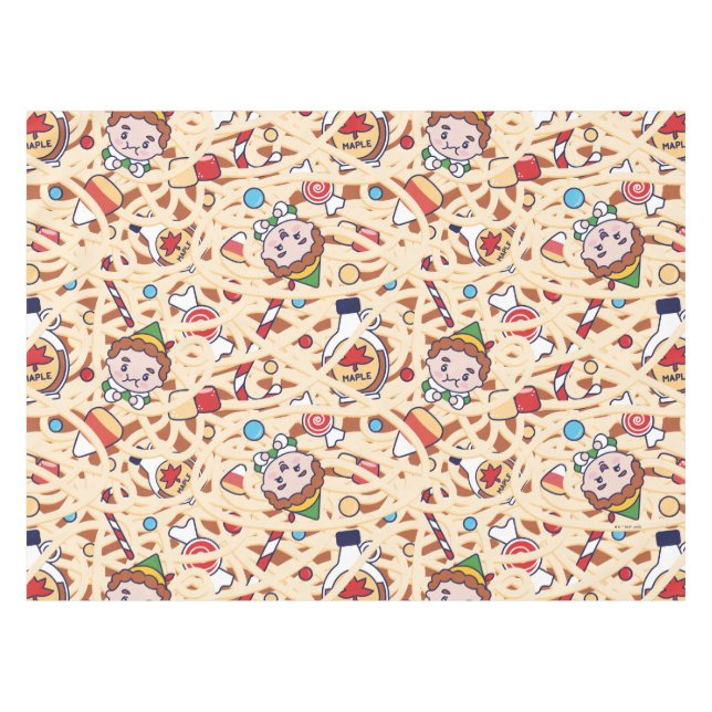 Mantel Buddy the Elf | Patrón de alentadores de Navidades (Frente (Horizontal))