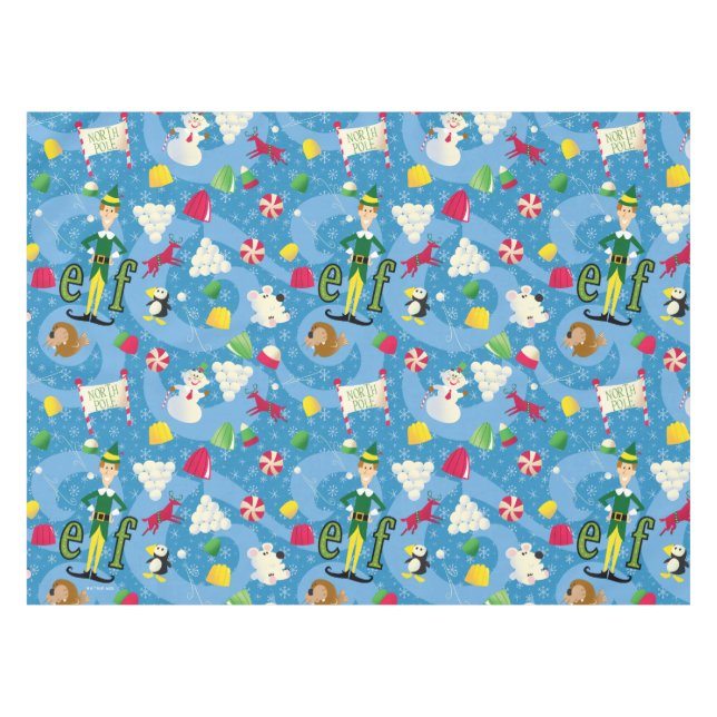 Mantel Buddy the Elf Personalizado Pattern (Frente (Horizontal))